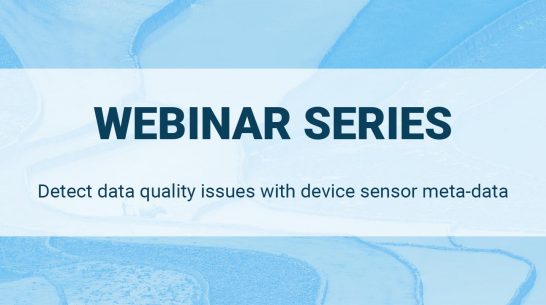 Detect data quality issues with device sensor meta-data
