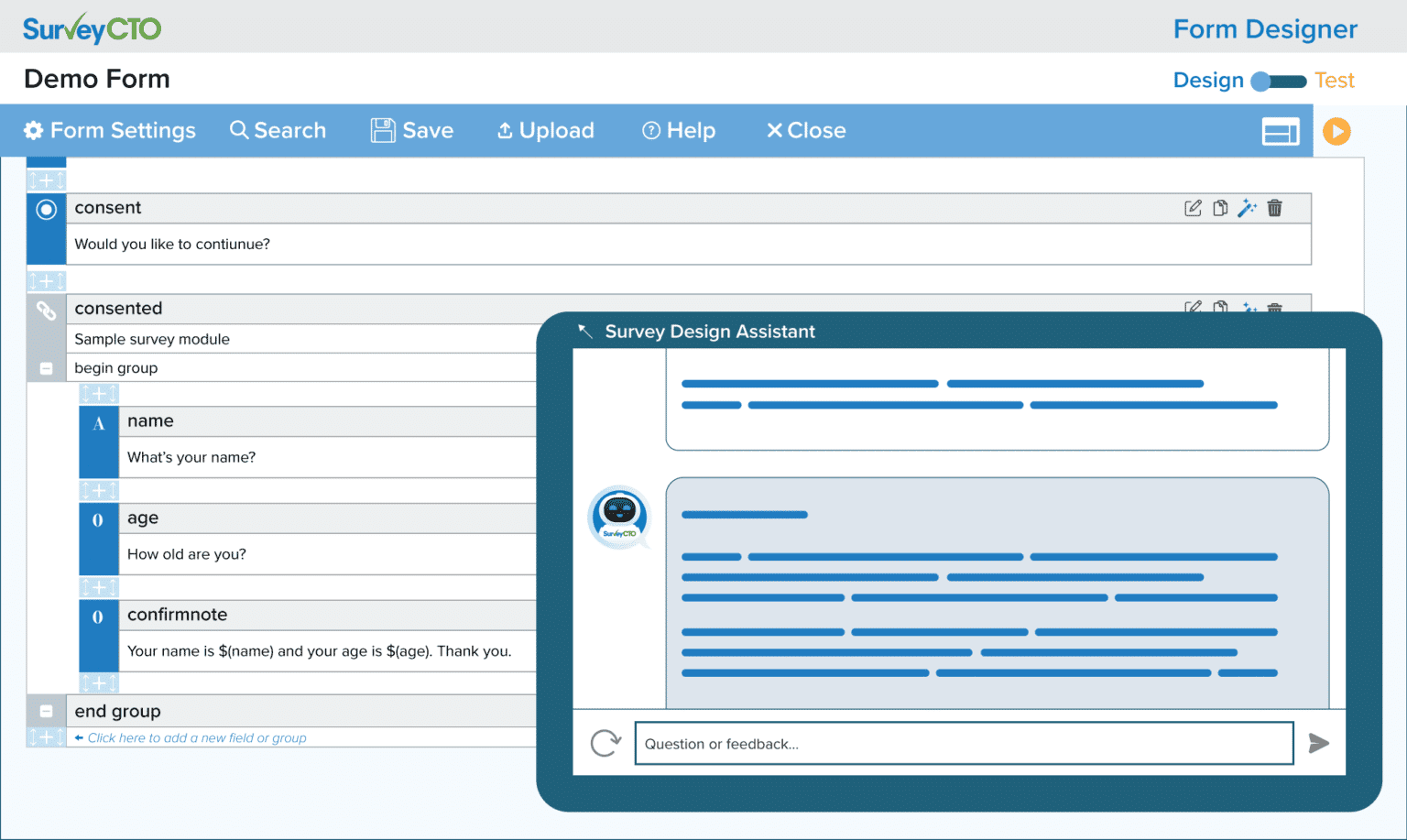 Use AI-powered form tools to improve survey design - SurveyCTO