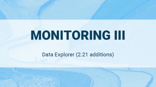 Data Explorer: Monitoring III (2.21 additions)