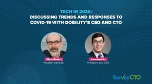 Read more about the article Tech in 2020: Discussing trends and responses to COVID-19 with Dobility’s CEO and CTO
