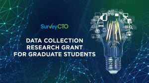 Read more about the article Announcing the SurveyCTO Data Collection Research Grant for graduate students