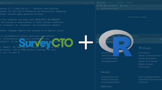 Work with SurveyCTO data in R using the rsurveycto package