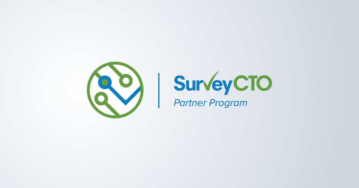 Introducing the SurveyCTO Partner Program