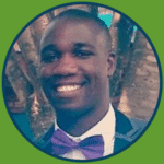 Mofya Green background headshot