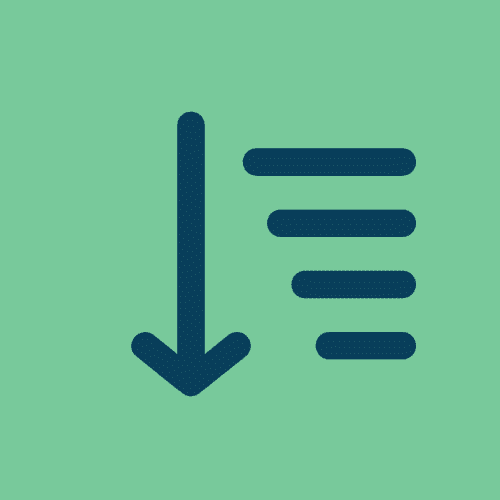 Reduce busywork icon
