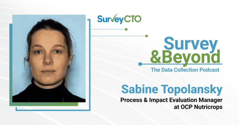Sabine Topolansky of OCP Nutricrops.