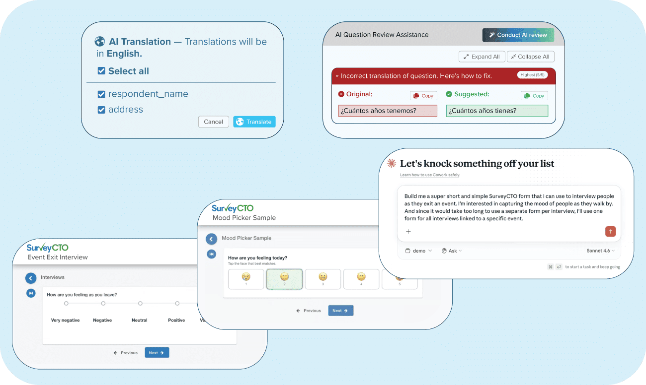 Supercharge your team's data collection and survey efforts with AI