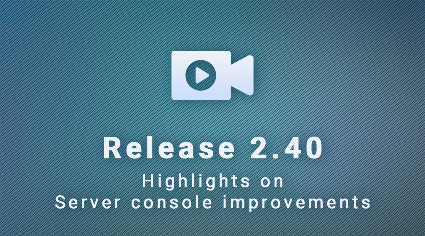 SurveyCTO 2.40 Release – Server Console Improvements