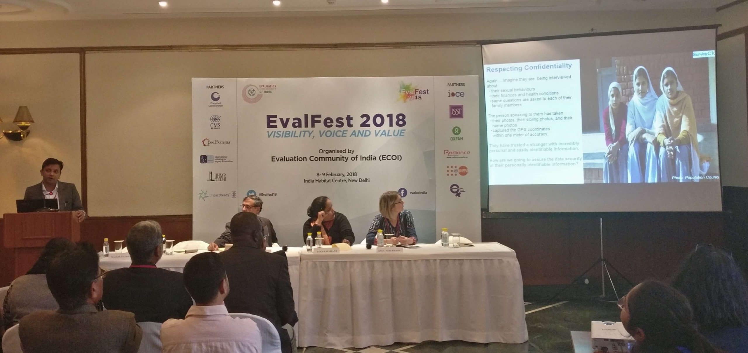 SurveyCTO's presentation during EvalFest 2018