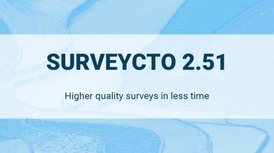 2.51: Higher-quality surveys in less time