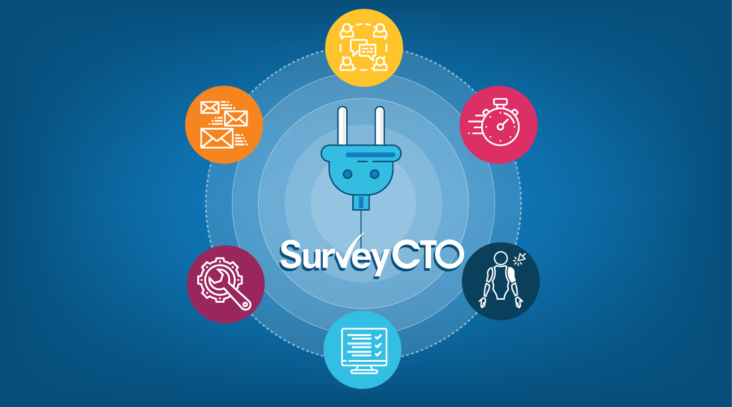 You are currently viewing New SurveyCTO release: Quickly adapt to changing work demands with field plug-ins, real-time data sharing, and more