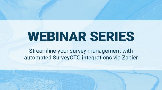 Streamline your survey management with automated SurveyCTO integrations via Zapier